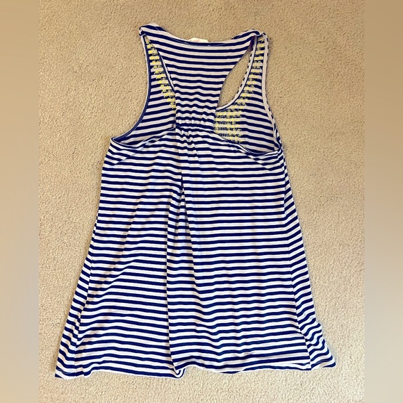 Le Sample Kahlo Embroidered Racerback Tank - Picture 2 of 3